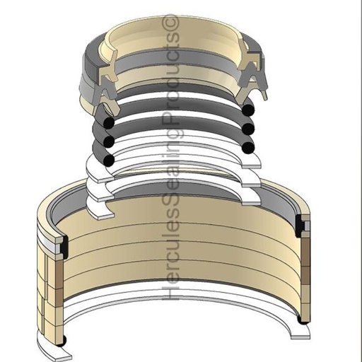 [31Y1-15705-HR  31Y1-13800] KIT DE SELLOS 85X125 BUCKET PARA HYUNDAI R210LC-7 31Y1-15705