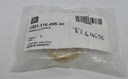 [T164655-OEM 0501.316.495] CASQUILLO PARA JOHN DEERE 310SG T164655