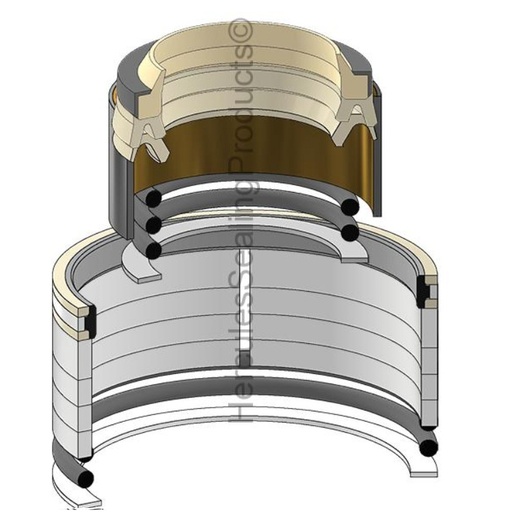 [AT264430-HR AT181792 9175564] KIT DE SELLOS 95X145 BOTE PARA JOHN DEERE 330CLC 330LC AT264430