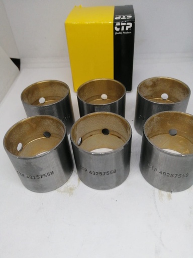 [2964663-CTP 49257558] 6 SET BUJES DE BIELA STD MOTOR PARA CATERPILLAR C6.4 2964663 (problema de origen debe ser trapecio)