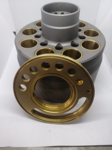 [0875185-T] BLOQUE DE CILINDROS Y PLATO VALVULA PARA CAT 320B 0875185