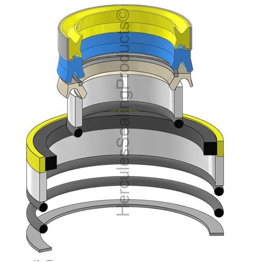 [3809484-HR] KIT DE SELLOS 1.50 X 3.00 EXTENSION PARA CATERPILLAR 420D 3809484
