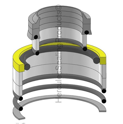 [2309357-HR (2265540)] KIT DE SELLOS 1.50 X 3.00 BOTE MULTI-P PARA CATERPILLAR 420D 2309357