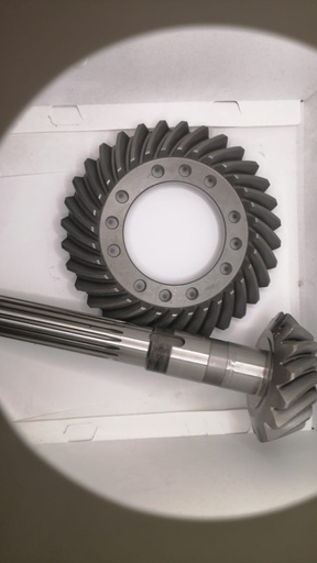 [144460A1-S 66069 51544407] SET DE CORONA Y PIÑON 4X4 16/32 PARA CASE 580M 2 144460A1