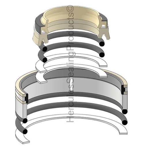 [707-98-33500-HR] KIT DE SELLOS 50X115 SWING PARA KOMATSU WB140-2 707-98-33500