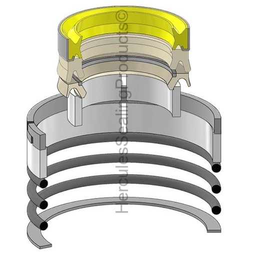 [2350973-HR] KIT DE SELLOS 2.37 x 4.75 BOOM PARA CATERPILLAR 416D 420D 2350973
