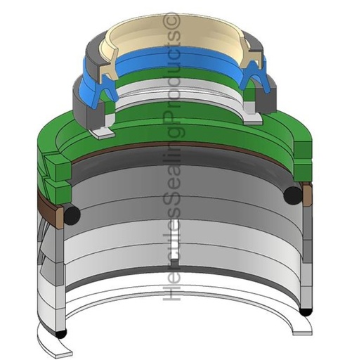 [LZ010940-HR LZ007650] KIT DE SELLOS 85X120 bUCKET PARA CASE CX210B LZ010940 LZ007650