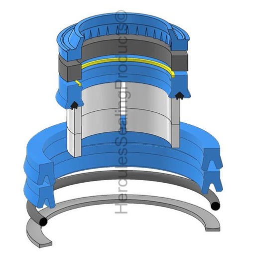 [VOE12724303-HR] KIT DE SELLOS 2.00 X 4.00 PARA MOTOCONFORMADORA VOLVO VOE12724303