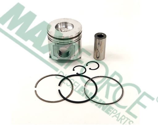 [YM123907-22081-MXF] PISTON STD PARA MOTOR S4D106 DESDE A20814 KOMATSU WB140-2N (incluye anillos y perno) YM123907-22081