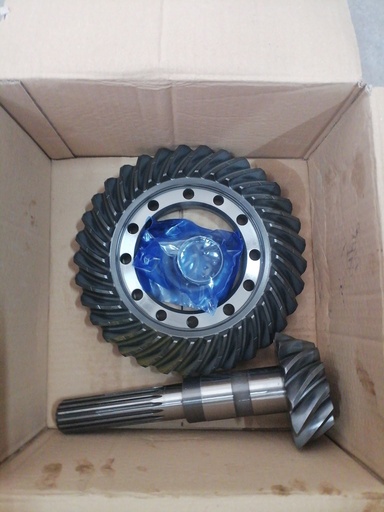 [196068A1-OEM 066077] SET DE CORONA Y PIÑON 12/33 PARA 590L 196068A1