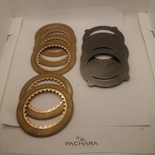 [450/20401-M 450/20402 450/20403] KIT DE DISCOS Y SEPARADORES PARA JCB LIMITED SLIP 450/20401 450/20402 450/20403