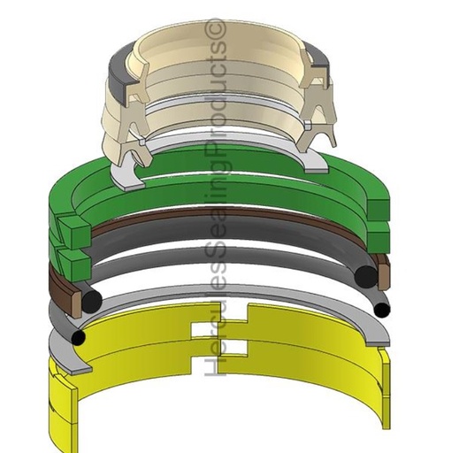 [4661594-HR] KIT DE SELLOS 95X135 ARRASTRE PARA JOHN DEERE 225CLC 4661594