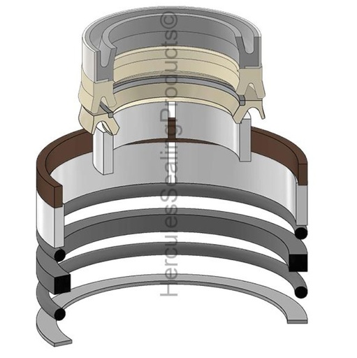 [360982A1-HR 87434291] KIT DE SELLOS 2.50 X 4.50 TILT PARA CASE 521D 360982A1 87434291