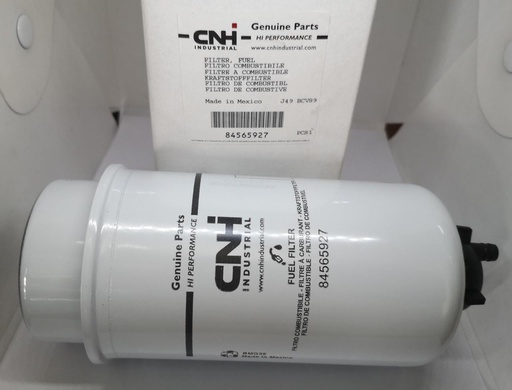 [84565927-O (87612472) 87803444] FILTRO DE COMBUSTIBLE PARA CASE 770FX  84565927 (Sin vaso)