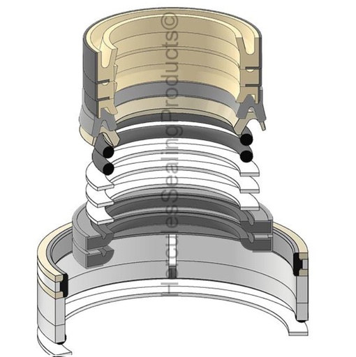 [707-99-45230-HR] KIT DE SELLOS 80X115 BUCKET PARA KOMATSU PC200-7 707-99-45230