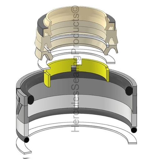[1997416-HR] KIT DE SELLOS 105X150 DE ARRASTRE CATERPILLAR 322C 1997416
