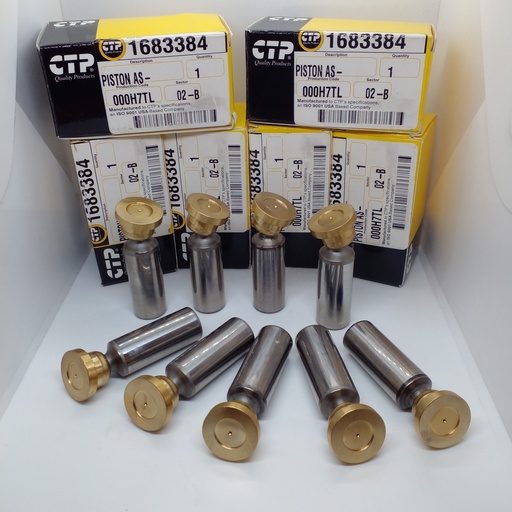 [1683384-CTP] SET DE 9 PISTONES PARA CATERPILLAR 416E REPLAC 1683384