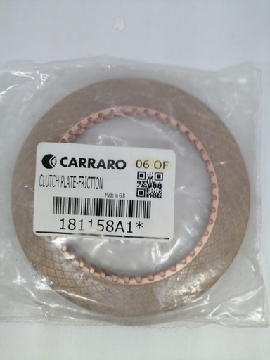 [181158A1-OEM 129894] DISCO DE FRICCION PARA CASE TRANSMISION 181158A1