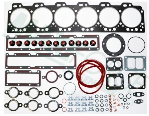 [4025271-MXF 6742-01-4280  3800750] SET DE EMPAQUES SUPERIOR PARA CUMMINS 8.3 SAA6D114E  3800750 4025271
