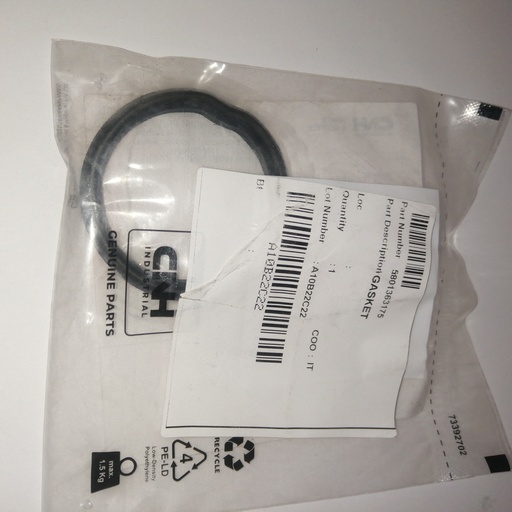 [5801363175] EMPAQUE REDONDO DE ADMISION PARA 770FX CASE 580N IVECO TIER 4A 5801363175 (lleva 4)