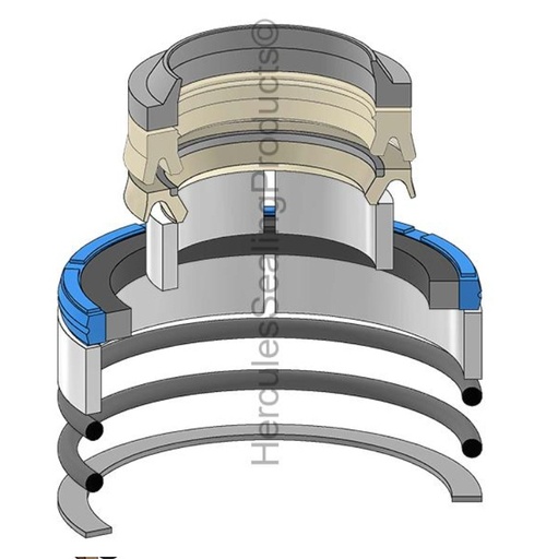 [3651283-HR] KIT DE SELLOS 2.37 X 85 BUCKET PARA CATERPILLAR 416E 3651283