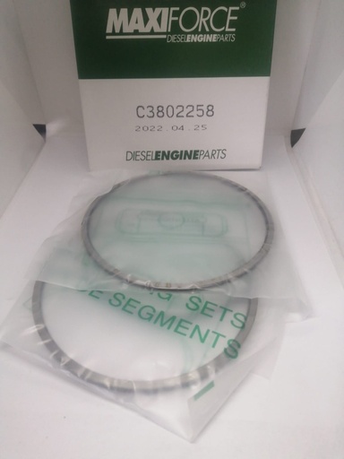 [3802258-MXF 3802429] KIT DE ANILLOS PARA CUMMINS QSC 8.3 CPL 1943 3802258 3802429