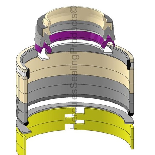 [3852942-HR] KIT DE SELLOS 85X120 PARA CATERPILLAR BUCKET 316EL 3852942