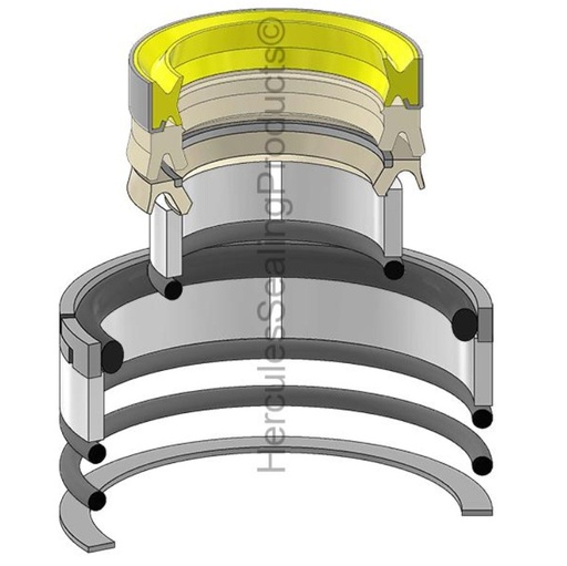 [2959893-HR] KIT DE SELLOS 2.37 x 4.75 BOOM CATERPILLAR 2959893