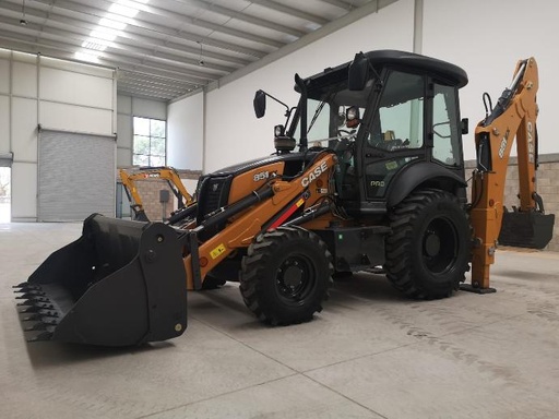 [RCASE-02] 2021 Case 851EX 4x4 Retroexcavadora (Nueva) Motor FPT S8000 Turbo 96 HP,  Transmisión Power Shuttle Carraro TLB1, Diferencial Trasero Carraro 28.32M, Diferencial Delantero Carraro 25.17, Cabina Cerrada , Cucharon Multiproposito de 87 in, Despl Lateral, Cucharon Retroexcavador de 34 in, Llantas Traseras 16.9x28-12PR, Llantas Delanteras 12.5x18-12PR, Kit hidraulico Fr.