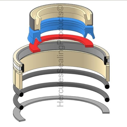 [878000492-HR] KIT DE SELLOS 60X95 BUCKET PARA KOMATSU WB140-2N 878000492