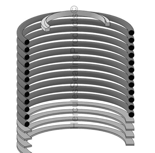 [AT189413 AT314538-HR] KIT DE SELLOS DE VALVULA PARA JOHN DEERE  AT189413 AT314538