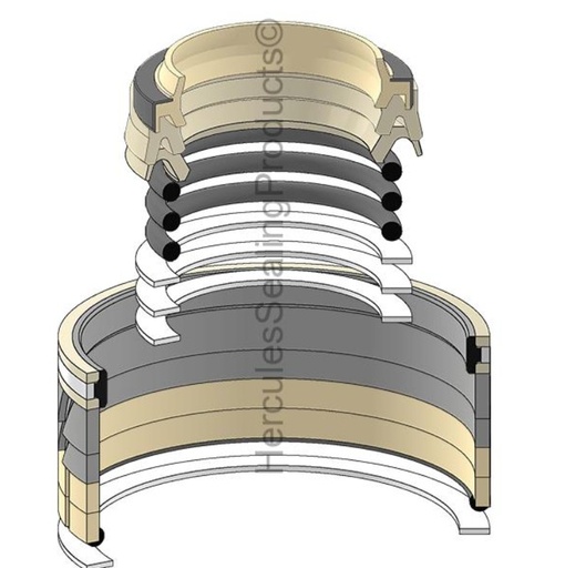 [31Y1-15230-HR] KIT DE SELLOS 100X140 ARRASTRE PARA HYUNDAI R210LC-7 R210LC-9 31Y1-15230