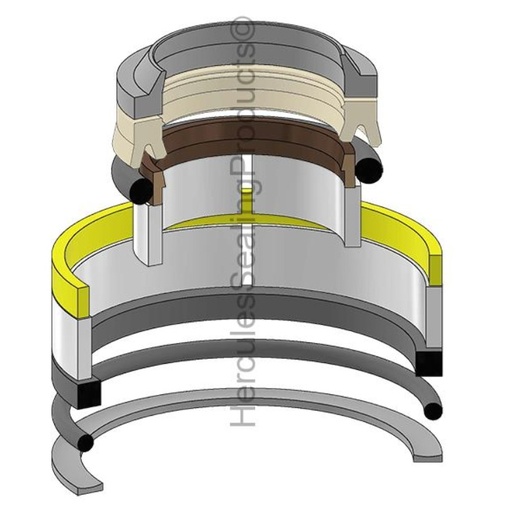 [1361990-HR] KIT DE SELLOS 2.75 X 3.75  BUCKET PARA CATERPILLAR 416C 1361990