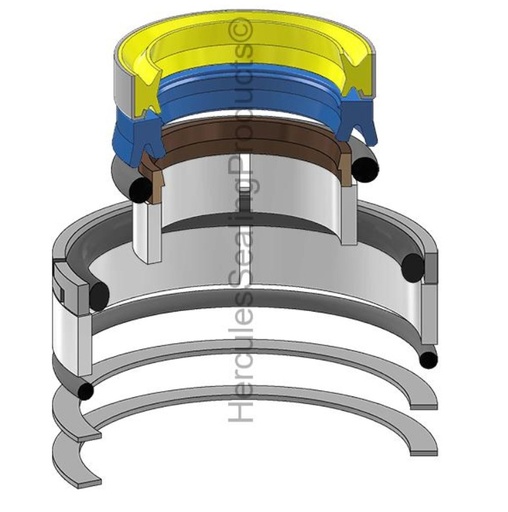 [1857674-HR] KIT DE SELLOS 2.00 X 3.500 LIFT PARA CATERPILLAR 416C 1857674