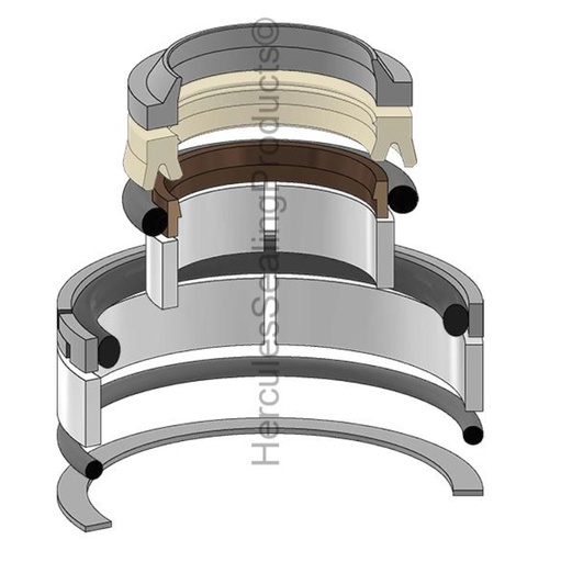 [3E3299-HR] KIT DE SELLOS 2.50 X 3.50 BUCKET PARA CATERPILLAR 416C 3E3299