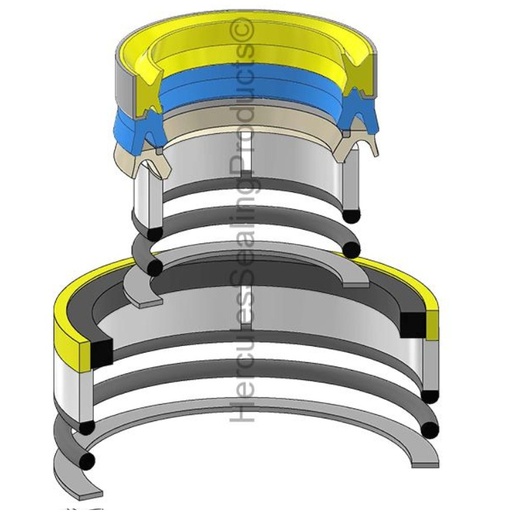 [3387156-HR 3809484] KIT DE SELLOS 1.50 X 3.00 EXT PARA CATERPILLAR 416E 3387156