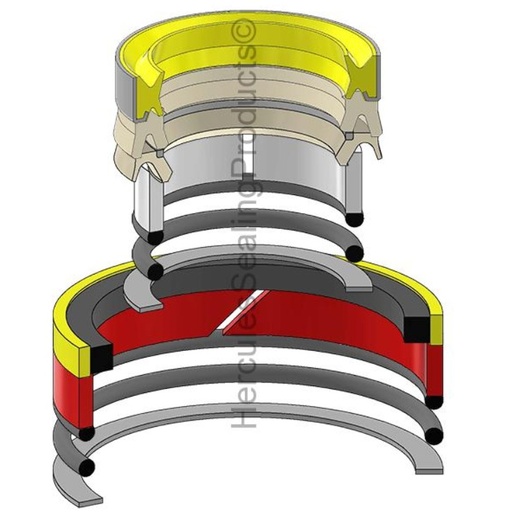 [4158072-HR] KIT DE SELLOS 2.25 X 4.25 ARRASTRE PARA CATERPILLAR 416E 4158072