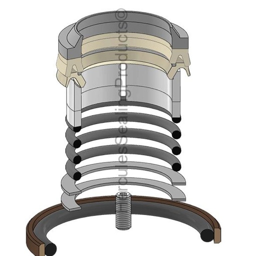 [4158260-HR] KIT DE SELLOS 2.37 X 85 BUCKET PARA CATERPILLAR 416E 4158260