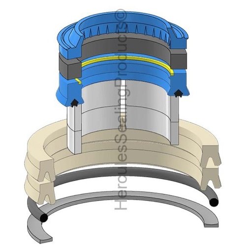 [VOE12724304-HR] KIT DE SELLOS 1.37 X 3.00 PARA MOTOCONFORMADORA VOLVO VOE12724304