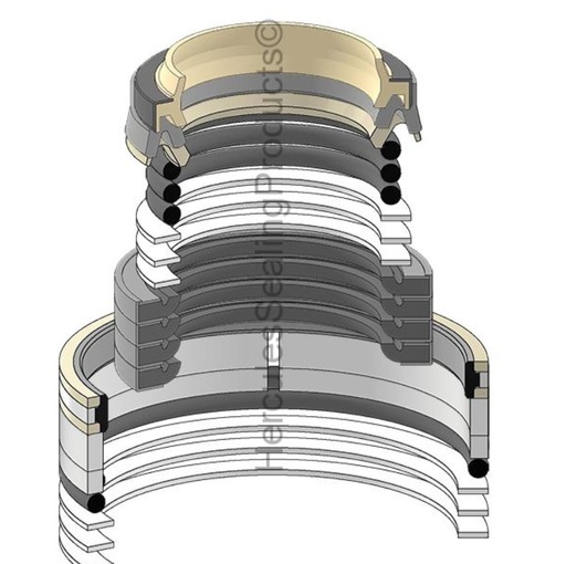 [707-98-46280-HR] KIT DE SELLOS 85X120 BOOM PARA KOMATSU PC200LC-8 707-98-46280