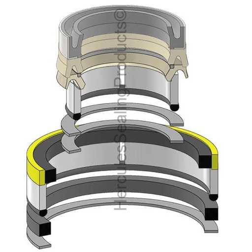 [1543305C1-HR] KIT DE SELLOS 3.00 X 5.00 LIFT PARA CASE 621B 1543305C1