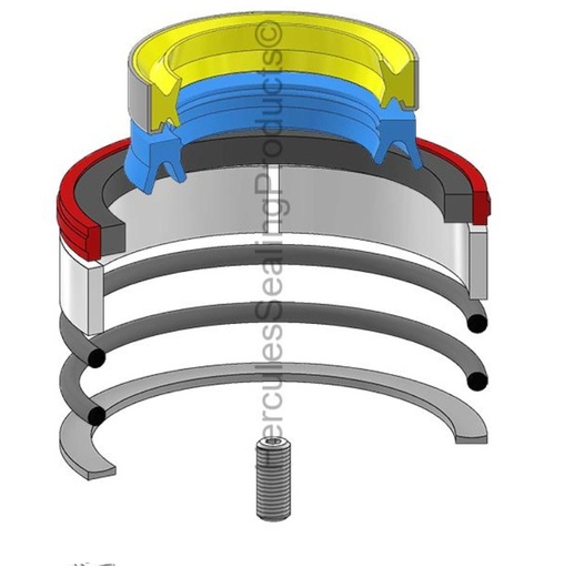 [2332628-HR] KIT DE SELLOS 1.87 X 3.25 LEVANTE LIFT PARA CATERPILLAR 2332628