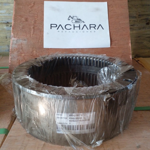 [XKAQ-00779-K] ARO DENTADO DE SWING PARA EXCAVADORA HYUNDAI R210LC-7 R220LC-9S XKAQ-00779