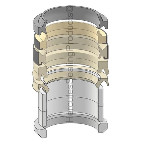 [AHC11572-HR] KIT DE SELLOS 45 PARA JOHN DEERE 310K AHC11572