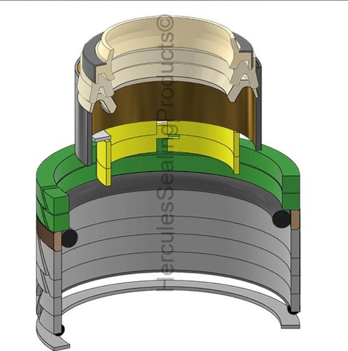 [AH225135-HR] KIT DE SELLOS ARRASTRE 95X135 PARA JOHN DEERE 225CLC AH225135