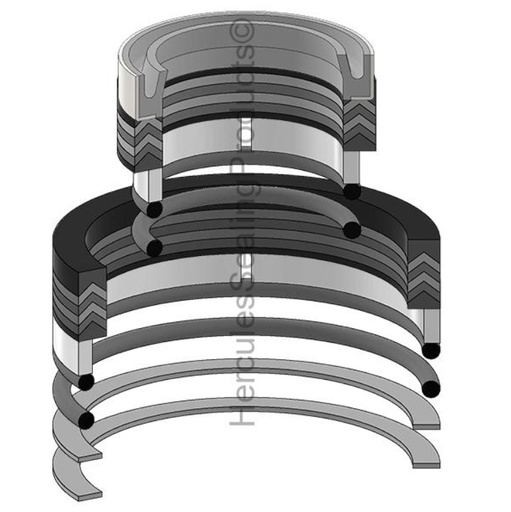 [RE18743-HR] KIT DE SELLOS 2.00 X 5.00 PARA JOHN DEERE 670 670B  RE18743