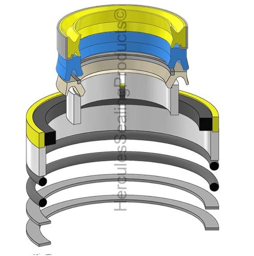 [3233312-HR 3769017] KIT DE SELLOS 1.75 X 3.00 PARA CATERPILLAR 3233312