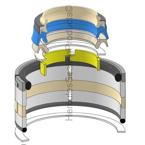 [1799634-HR] KIT DE SELLOS 85X120 DE ARRASTRE PARA CATERPILLAR 315C 1799634
